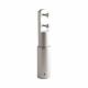 Premier Toilet Cubicle Partition Leg - 12-21mm Panels - Satin Anodised Aluminium