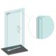 Glass Lip Seal Pack - Suits 8-14mm Glass - 2500mm Length - Pack of 3