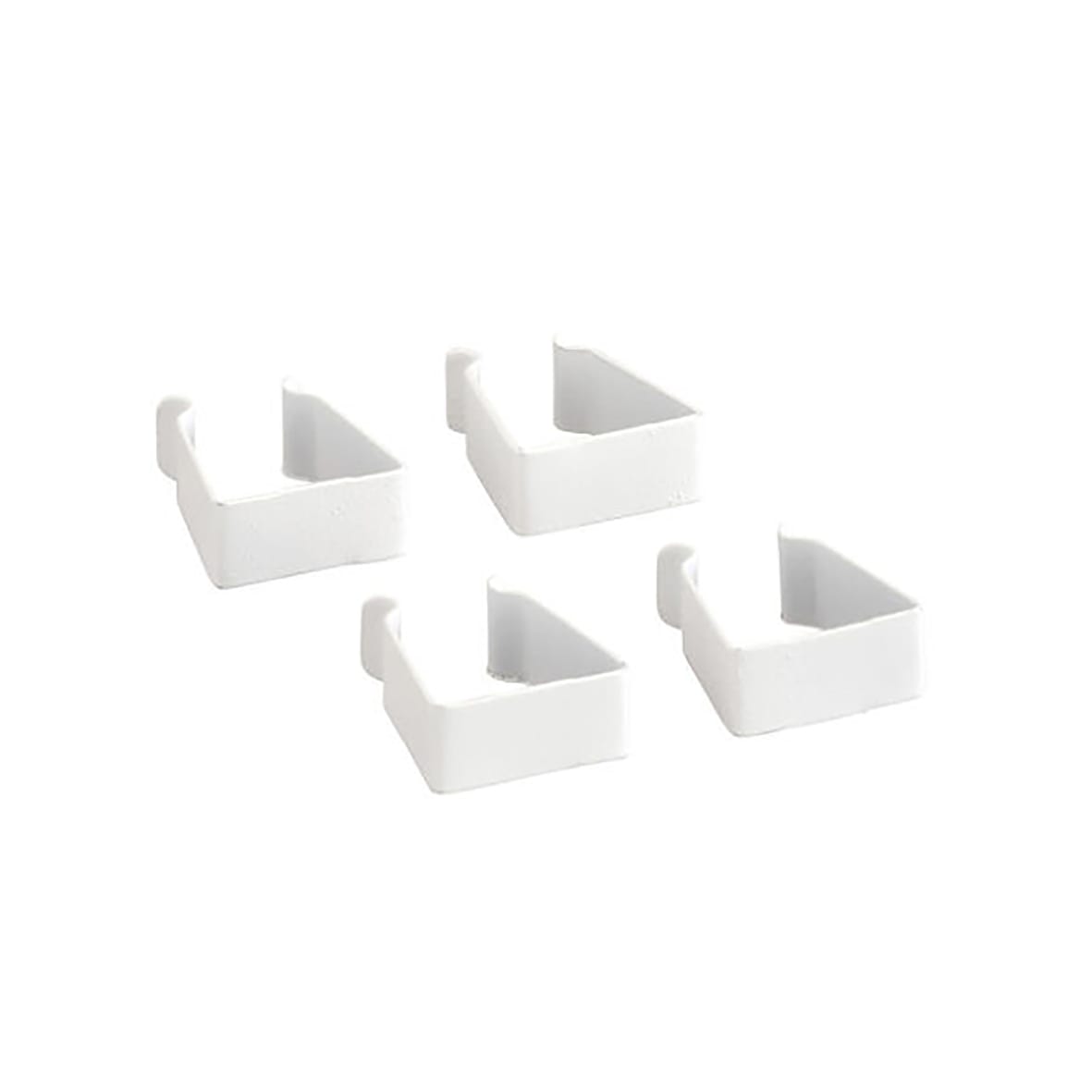 Drawer Basket Tower - Frame Side Clips - White - Pack of 4
