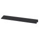 Serva Lipped Edge Cabinet Pull Handle - 160mm Centres - Black