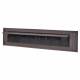 Brush Seal Interior Letter Tidy With Flap - 343 x 80mm - Brown
