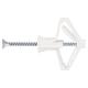 Plastic Toggle - 10 x 35mm - Grey - Pack of 5