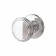 Polished Chrome Rimmed Mortice Door Knob - 70mm Rose Diameter - Delamain Range