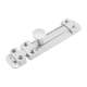 Flat Section Bolt - 115 x 25mm - Satin Chrome
