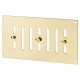 Hit & Miss Vent - 165 x 89mm - Polished Brass