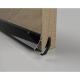 SRD 32 Rain Deflector - 914mm Length - Inward/Outward Opening Doors - Black