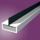 Single Centre Flipper Intumescent Strip - - 10 x 4 x 2100mm - White - Pack of 10