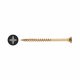 Cutter Pozi Countersunk Wood Screws - 4.0 x 60mm - Yellow Zinc - Pack of 200