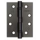 Ball Bearing Grade 11 Butt Fire Door Hinge - 102 x 76 x 2.7mm - Matt Black - Pair