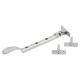 Cast Victorian Casement Window Stay - 8"/200mm Length - Satin Chrome
