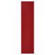 AR624A Nylon Self-Adhesive Plain Finger Plate - 305 x 75mm - Rouge Red