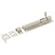 Satin Stainless Steel Straight Barrel Bolt - 100 x 38mm