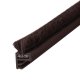 Sash Window Offset Leg Pile Carrier - 2200mm Length - 6.5mm Pile - Brown