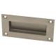 Rectangular Flush Cabinet Pull Handle - 102 x 51mm - Satin Stainless Steel