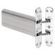 Perkomatic R85 Hydraulic Concealed Chain Door Closer - Radius Plate - Polished Chrome