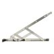 uPVC/Timber Restrictor Window Friction Stay Hinge - 13mm Stack - 12"/300mm - Side Hung RH - Pair
