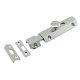 French Door Bolt/Flat Section Bolt - 150 x 36mm - Polished Chrome