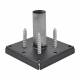 Base Plate for Wooden Post - Suit 70-90mm Post - Hot Dip Galvanised