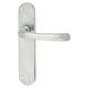 Satin Chrome Latch Door Handles Pack - Sassari Range