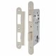 Heavy Duty DIN Euro Sashlock - 90mm Case - 60mm Backset - Radius - Satin Stainless