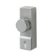 302EC Outside Access Device - Round Knob - Silver