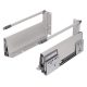 Innobox Soft Close Drawer Pack - Includes 1 x Pair of Rods - (H) 164mm x (D) 550mm - Grey