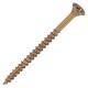 Cutter Pozi Countersunk Wood Screws - 4.5 x 60mm - Yellow Zinc - Pack of 200