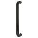 Ebony Black Nylon D-Bar Door Pull Handle - Bolt Fix - 425mm c/c