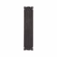 Iron Plain Finger Plate - 300 x 65 x 4mm - Antique Black
