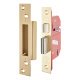 Fortress:2007 Bolt Through 5 Lever Sashlock - 79mm Case - 56mm Backset - Polished Brass