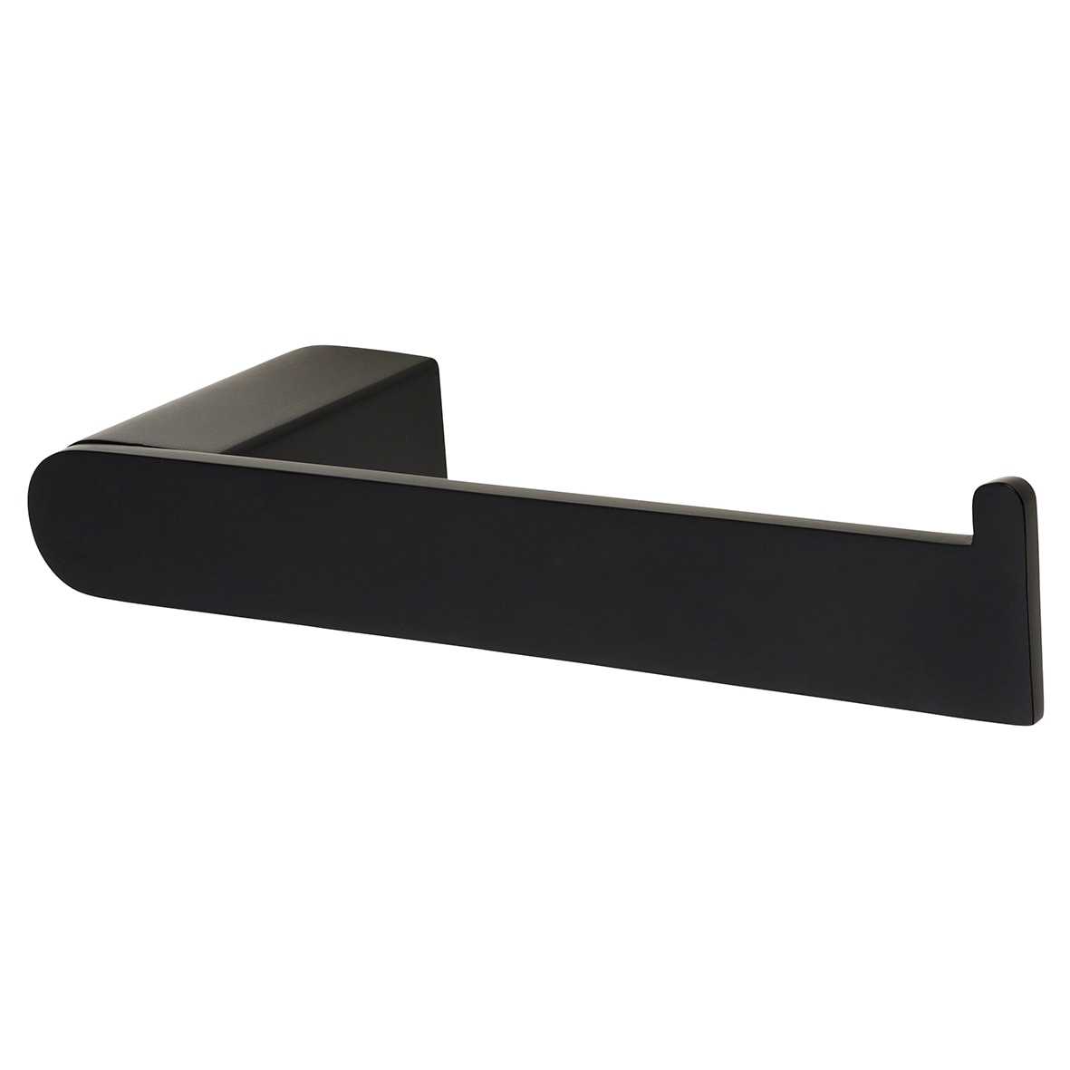 Designer Square Toilet Roll Holder - 180 x 65 x 35mm - Matt Black
