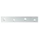 Flat Mending Plate - 125 x 15 x 2mm - Zinc Plated - Pack of 10
