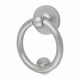 Ring Door Knocker - Satin Chrome - 115 x 100mm
