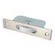 Square Axle Sash Window Pulley - 44mm Curved Nylon Wheel - Satin Nickel
