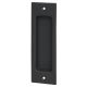 Flush Handle - 165 x 53mm - Matt Black