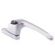 uPVC/Timber Maxim Espagnolette Locking Multipoint Window Handle - Right Hand - Satin Chrome