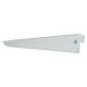 Twin Slot Shelf Bracket - 170mm Length - White