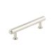 Belgrave 18mm Stepped T-Bar Cabinet Pull Handle - 128mm c/c - Polished Nickel