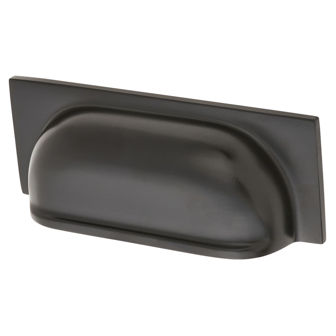 Quantock Cabinet Cup Handle - 96mm Centres - Matt Black