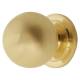 Ball Cabinet Knob - 30mm Diameter - Satin Brass