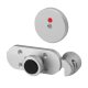 Premier Cubicle Indicator Bolt - 12-13mm Panels - Satin Anodised Aluminium