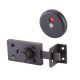 Pro Cubicle Indicator Bolt - 12-13mm Panels - Black Textured
