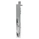 Lever Action Flush Bolt - 150 x 19mm - Satin Aluminium
