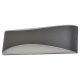 LED Wave 7W LED Outdoor Up & Down Wall Light - - 3000K Warm White - Dark Grey