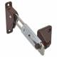 Surface Mounted uPVC/Timber Window Restrictor - 100 x 85mm - Right Hand - Brown