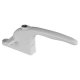 Virage Cockspur Locking Window Handle - 21mm Nose Height - Right Hand - White