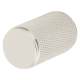 Knurled Cylinder Cabinet Knob - 18mm Diameter - Polished Chrome