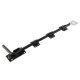 Heavy Duty Garage Door Bolt - 450mm Length - Black Galvanised