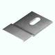 Offset Fixing Bracket Plate - 41 x 25 x 3.6mm - Zinc Plated Steel - Pack of 10