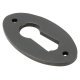 Oval Escutcheon - 51 x 31mm - Keyhole - Aged Bronze